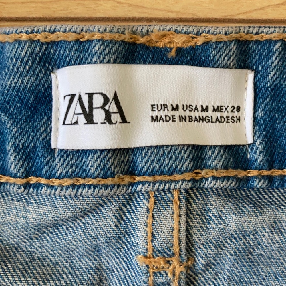 Zara split front denim skirt - Picture 5 of 5